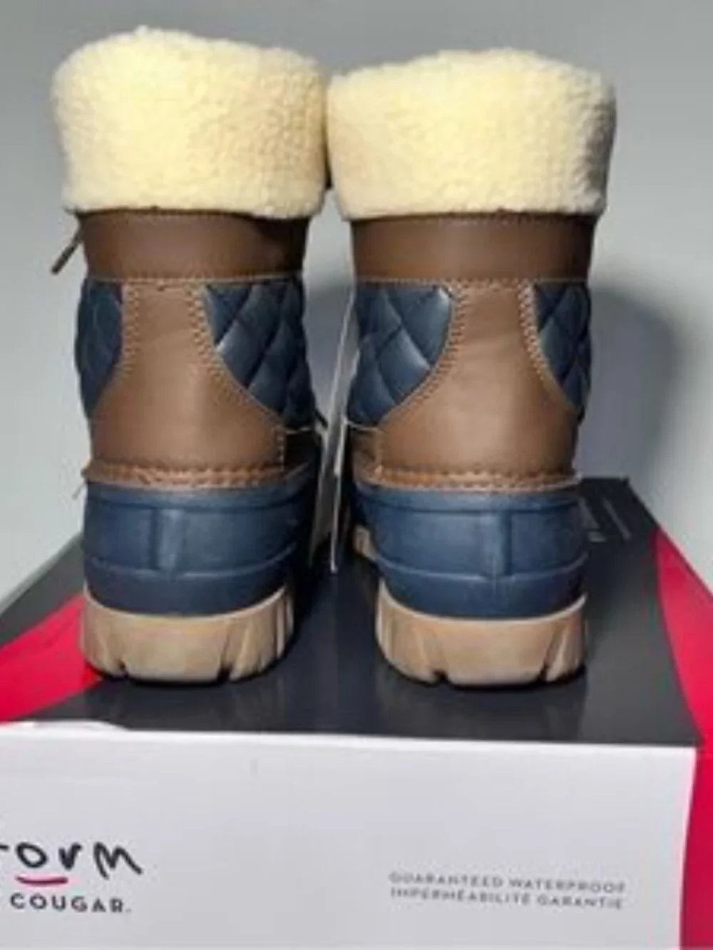 Cougar Waterproof Lace-Up Winter Boots